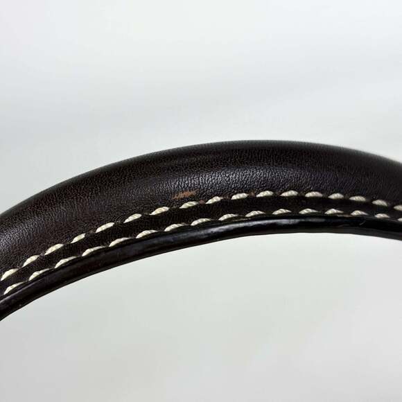 Celine Macadam handbag in coated canvas, white, for women - Picture 6 of 9